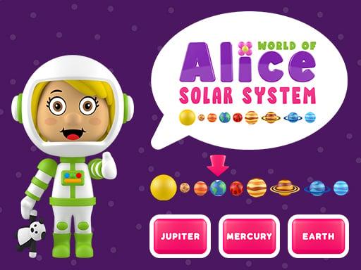 World of Alice   Solar System cover