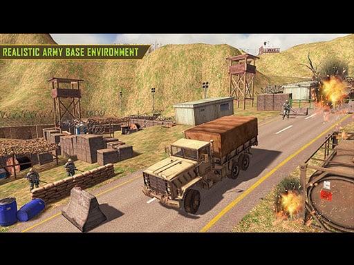 Army Car Truck Transport Game cover