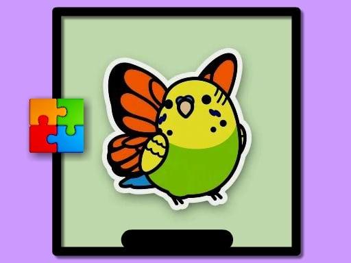 Cute Budgie Puzzle cover